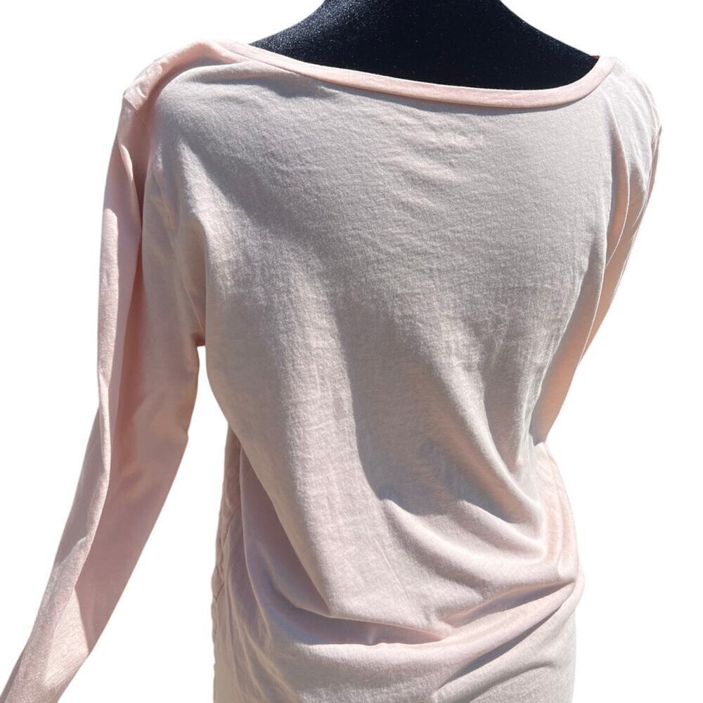 LOFT women’s pink long sleeve top, textured, size M - Picture 4 of 6